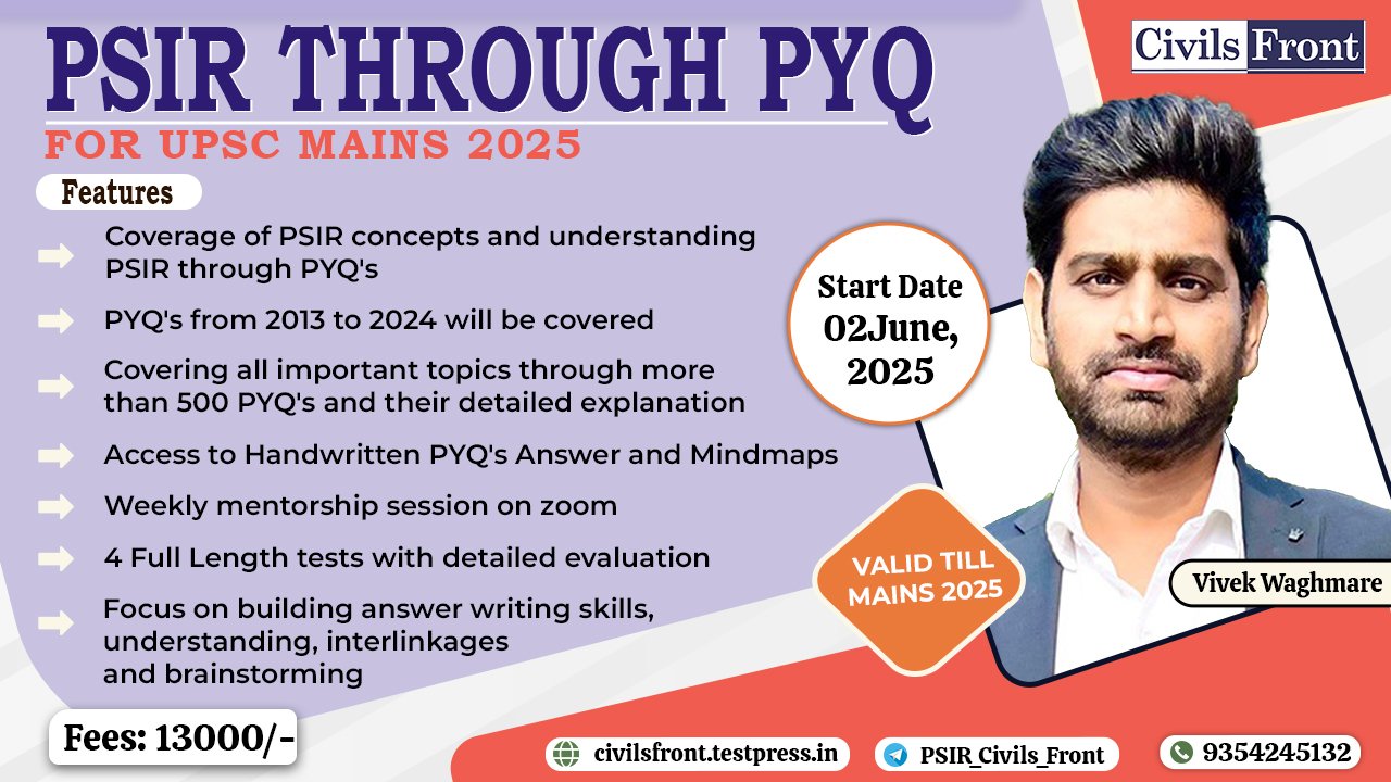PSIR through PYQ for 2025 (1)